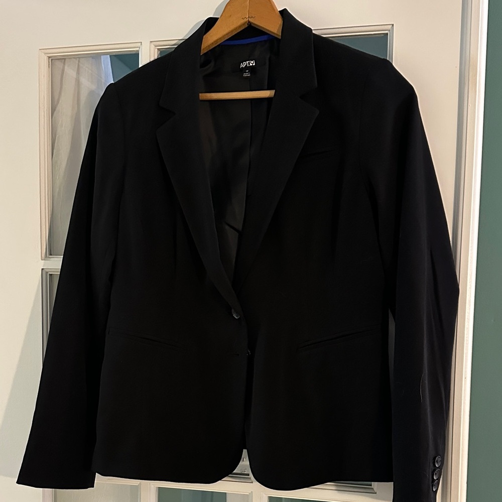 Apt. 9 Women's Classic Black Suit Jacket